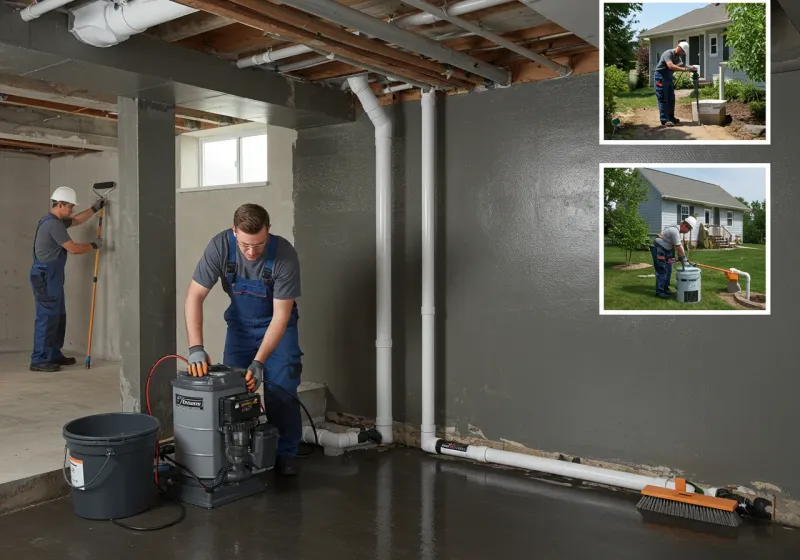 Basement Waterproofing and Flood Prevention process in Munsey Park, NY